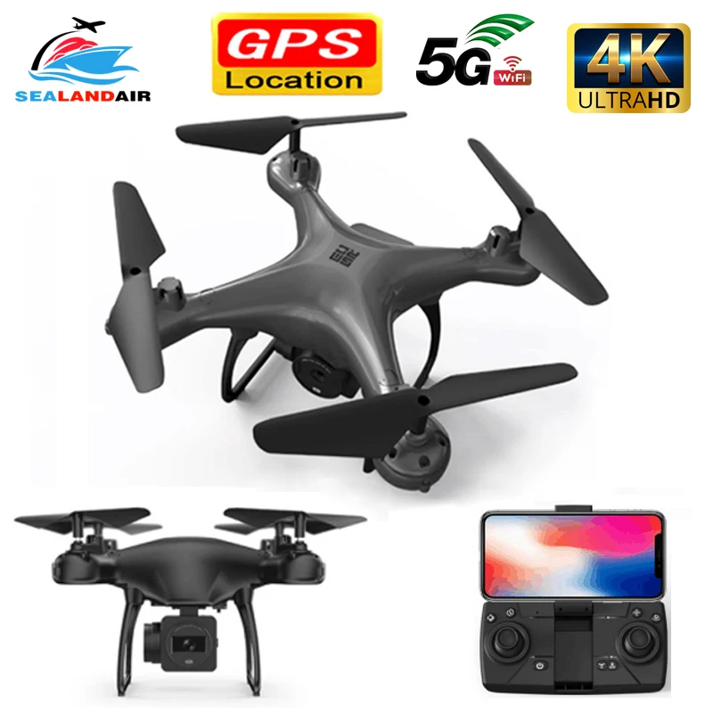 Новинка мини gps Дрон камера HD 50x Zoom Follow Me RC Квадрокоптер 5G wifi FPV Live Video Drone 4K Профессиональный Квадрокоптер игрушка