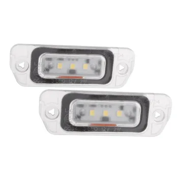 

Auto License Plate Light For Mercedes-Benz AMG ML GL R-Class W164 W251 Bulb Bar