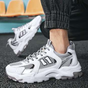 

Vodka Mesh Fashion Casual Sneakers For Men High Top Breathable Comfortable Non-Slip Rubber Shoes Men Tenis Masculino Wholesale