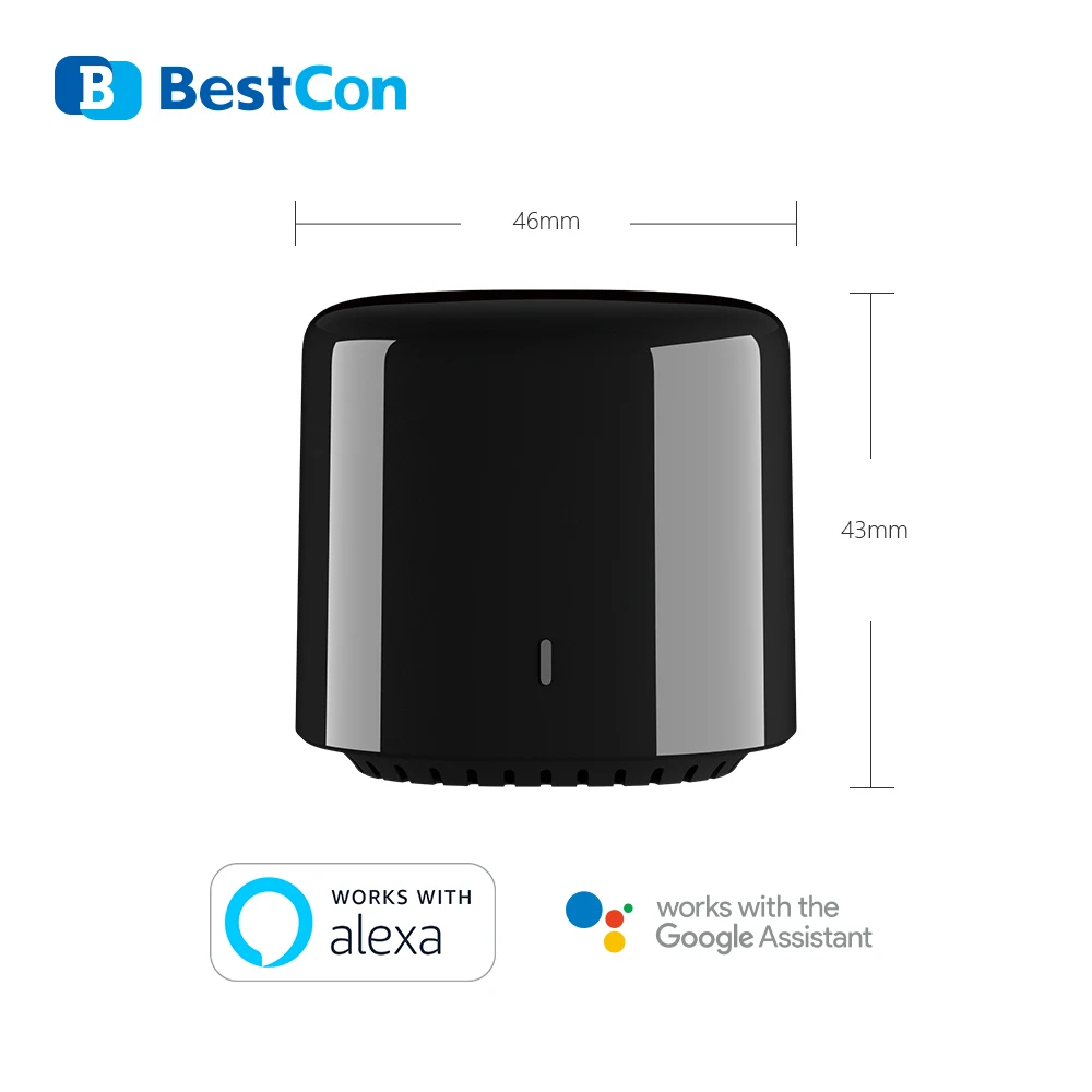 BroadLink BestCon RM4C мини WiFi умный дом Универсальный ИК беспроводной пульт дистанционного управления работает с Google Home Alexa EU версия