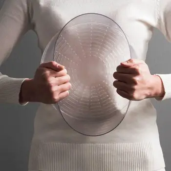 

Transparent Fresh Cover Transparent Stackable Food Food Kitchen Dustproof Cover Refrigerator Anti-mosquito Cover Fresh Tool