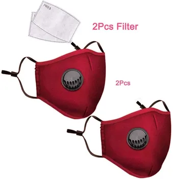 

Protection Breathable PM2.5 Anti-dust Reusable Facemask Mouth Face Cover Topmask Carbon Filter Valve mondkapjes mascarillas