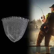 

Small Eye Diameter 30/40/50/60cm Fishing Net Double Braided Wire Fishing Landing Net Fishing Tools For Bass Trout Catch Lur B9h6