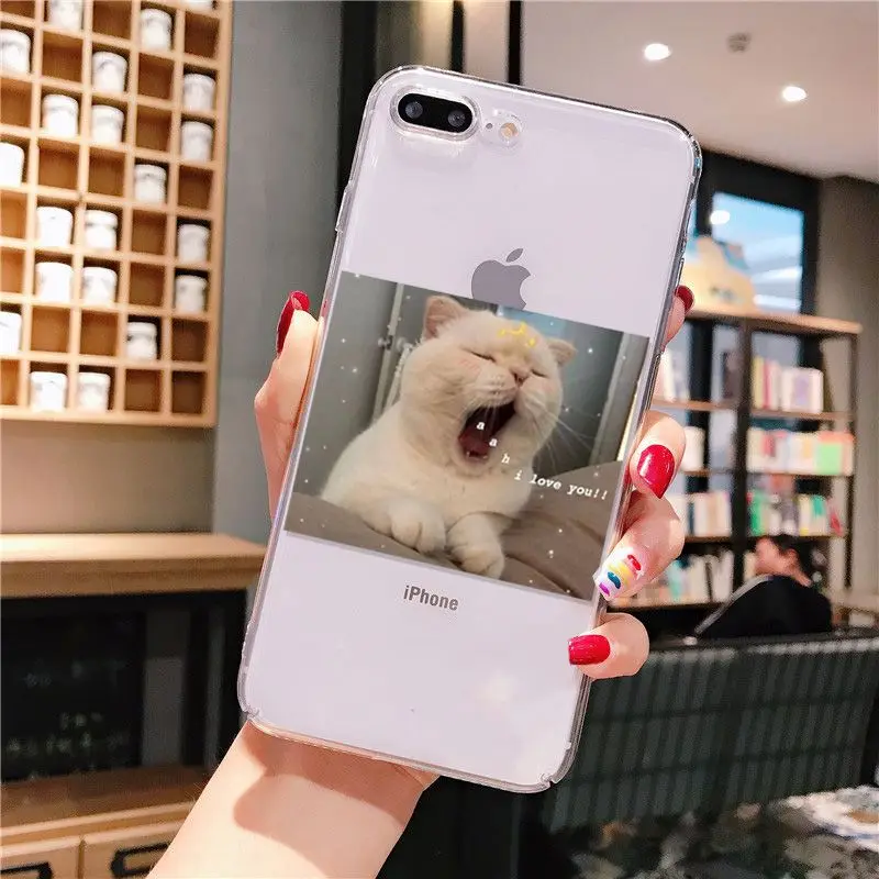 super cute cat dog cartoon pink Heart-shaped YOU&ME