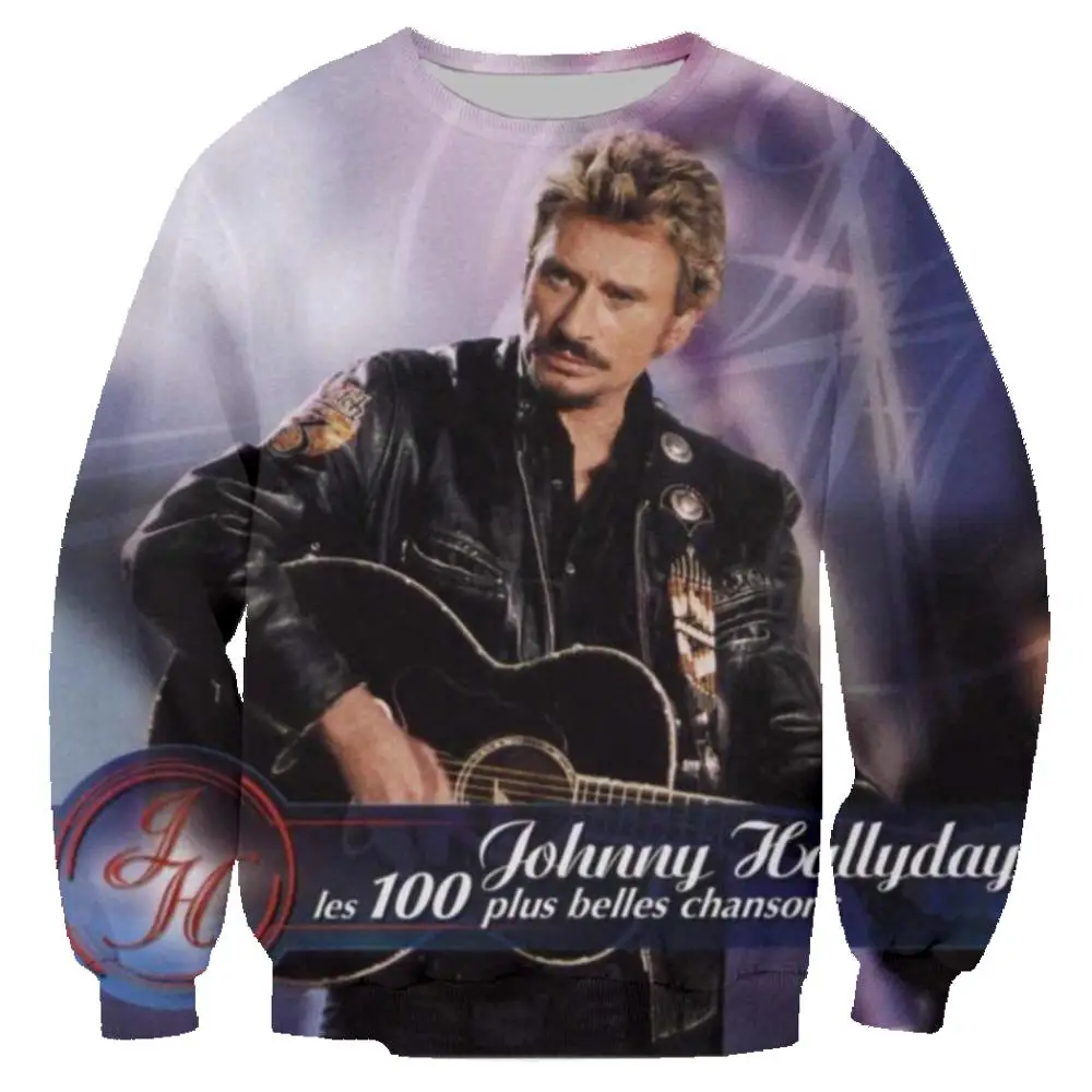Джони Халлидей рок толстовки Харадзюку мужские пуловеры толстовки 3D принт толстовка хип хоп Повседневная Уличная толстовка одежда топы 5XL - Цвет: 19