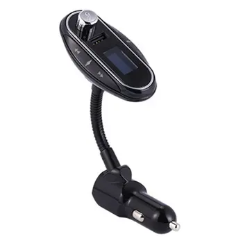 

T12 Car Hands-Free Car Fm Transmitter Player Charger Support Tf Card Expansion Car Charger Cigarette Lighter