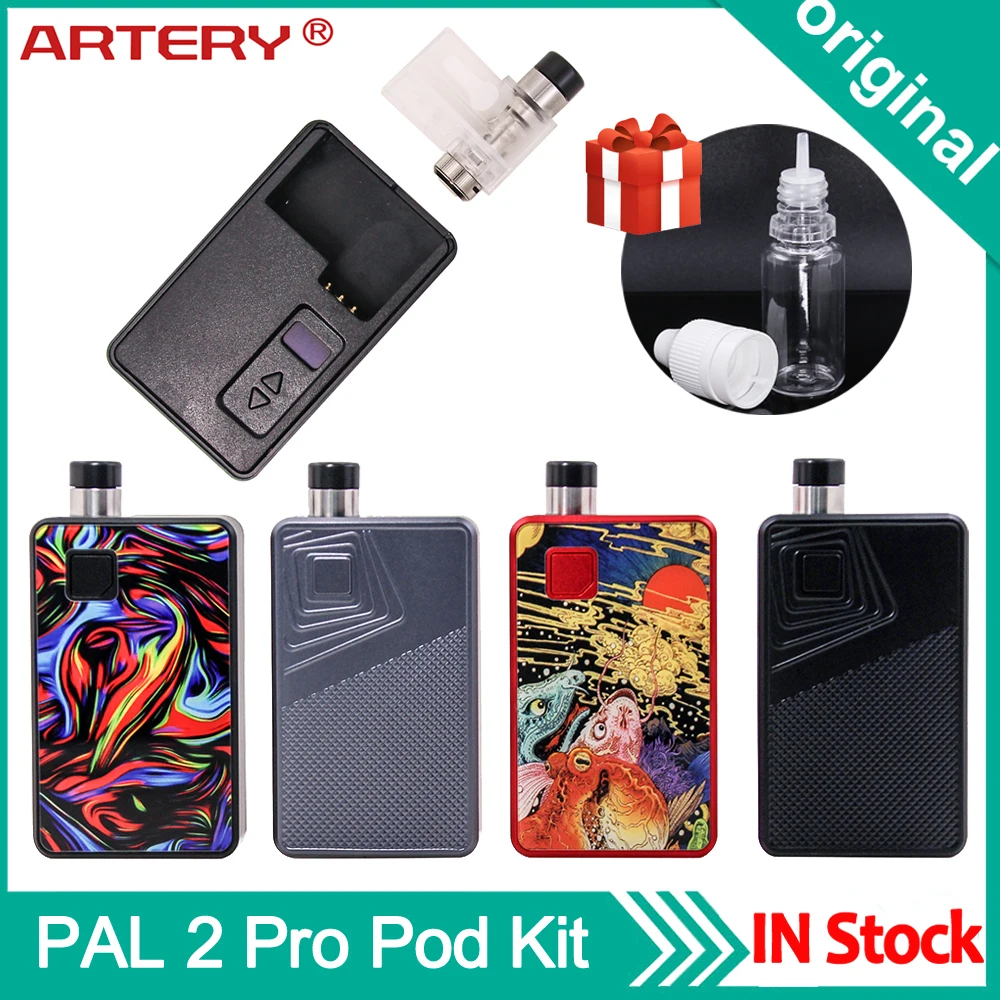 Оригинальный PAL 2 Pro Pod Vape комплект с 3 мл картридж MTL & DTL электронные сигареты