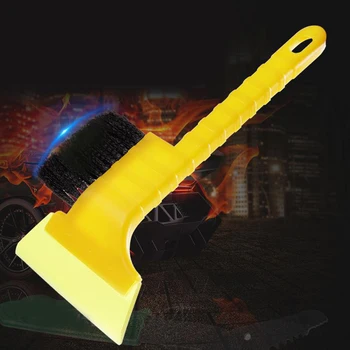 

Car Vehicle Ice Scraper Snow Remover Frost Brush Broom Cleaner Window Windshield Durable