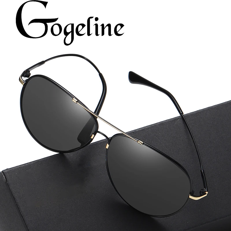 

Gogeline Photochromic Sunglasses for men women Polarized Night Vision Pilot Discoloration Sun Glasses For Mens Chameleon Eyewear