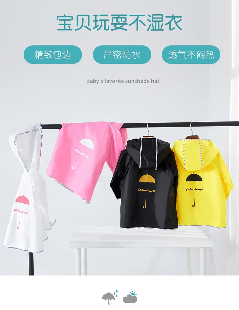 Дождевик для детей с героями мультфильмов; непромокаемая одежда для детей; непромокаемое пончо для мальчиков и девочек; дождевик для малышей; детский дождевик для детского сада