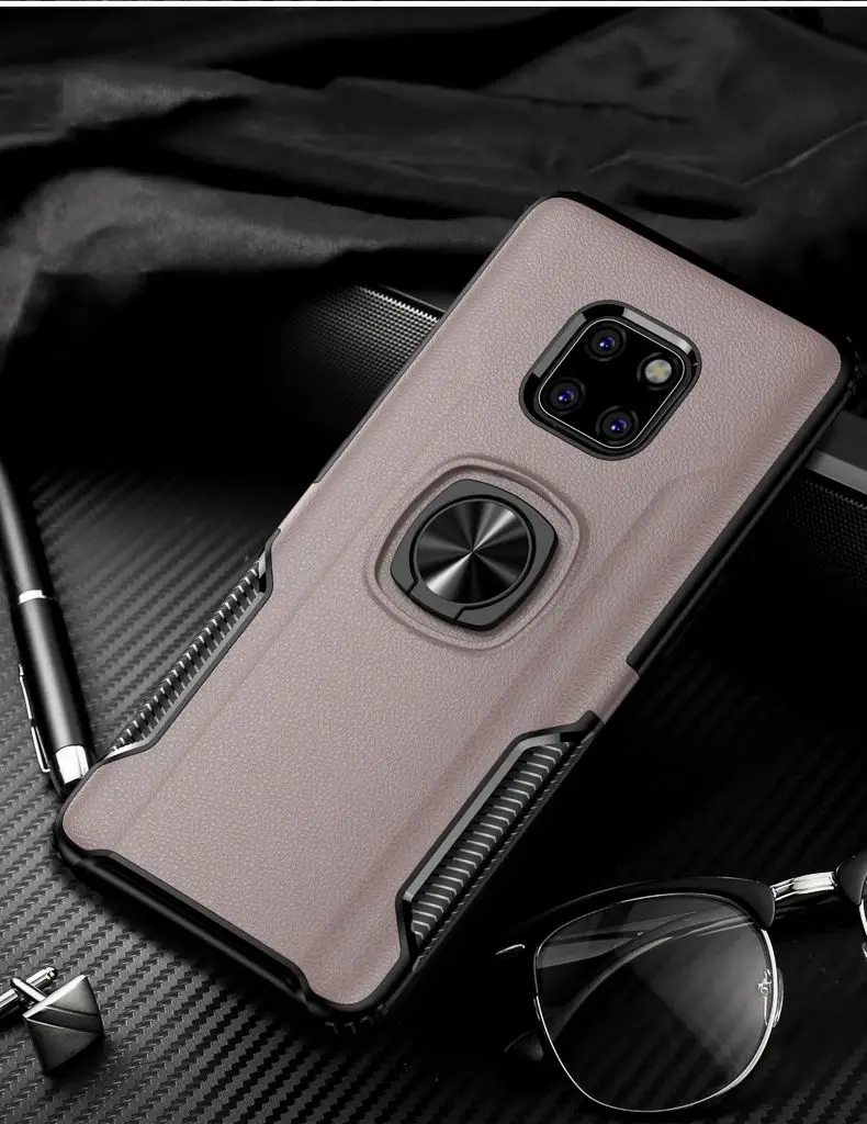 Rose Gold Для huawei mate20 mate20Pro чехол для hauwei mate 20x металлический корпус для телефона невидимая aррle iрhone TPU+ PC чехол - Цвет: Rose Gold
