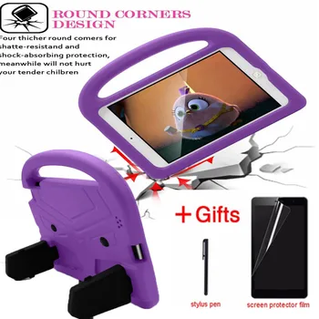 

For Apple iPad 2 3 4 EVA Foam Shockproof Case for iPad2 ipad3 ipad4 Funda Coque Children Kids Handle Stand Protective Cover