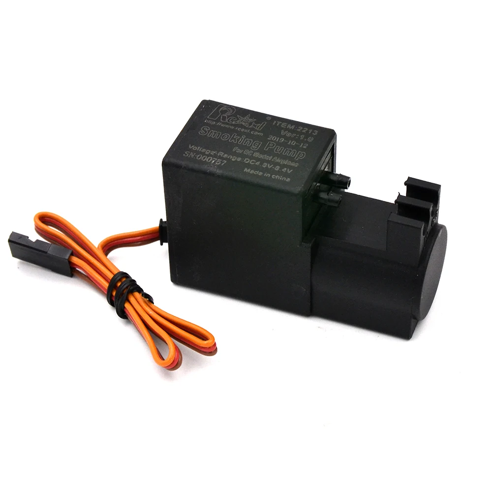  RCEXL Mini Smoke Smoking Pump with Adjustable Flow for RC Airplane