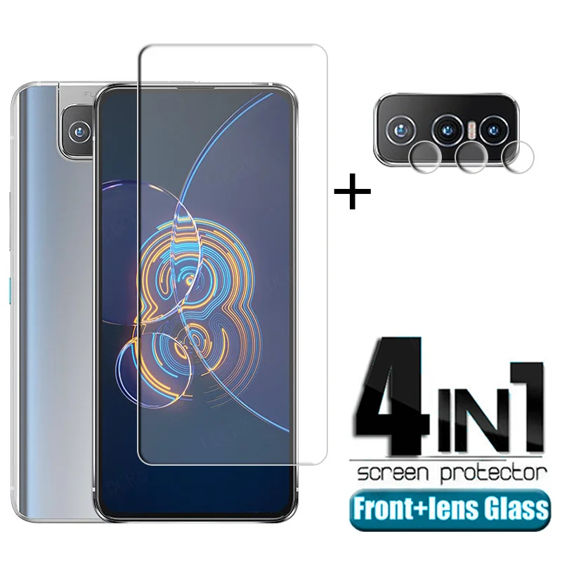 Per Asus Zenfone 8 Flip Glass Per Asus Zenfone 8 Flip Vetro Temperato Pellicola Salvaschermo Hd Per Asus Zenfone 8 Flip Lens Glass