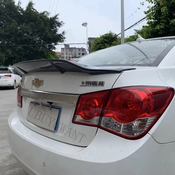 

Fit For Chevrolet Cruze 2010 2011 2012 2013 ABS / Carbon Fiber Exterior Rear Spoiler Tail Trunk Boot Wing Decoration Car Styling