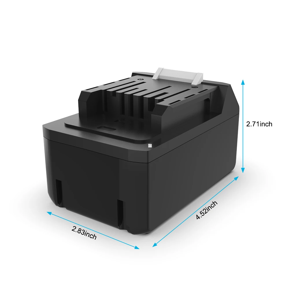 

New Design BL1413G 14.4V 4.0Ah/4000mAh Capacity Replacement Lithium-Ion Battery for Makita Part Number 196375-4(1 Pack)-Black