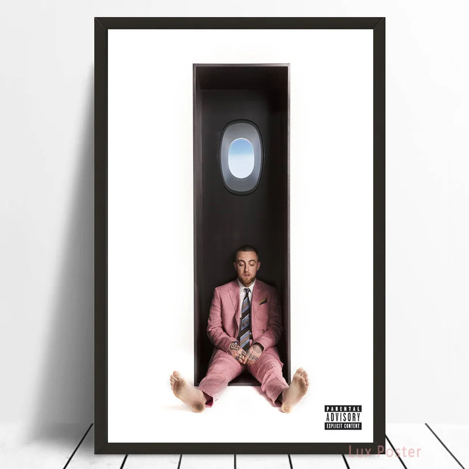 Рэпер R.I.P Mac Miller плавательный музыка певица звезда Плакат Wall Art Холст Картины