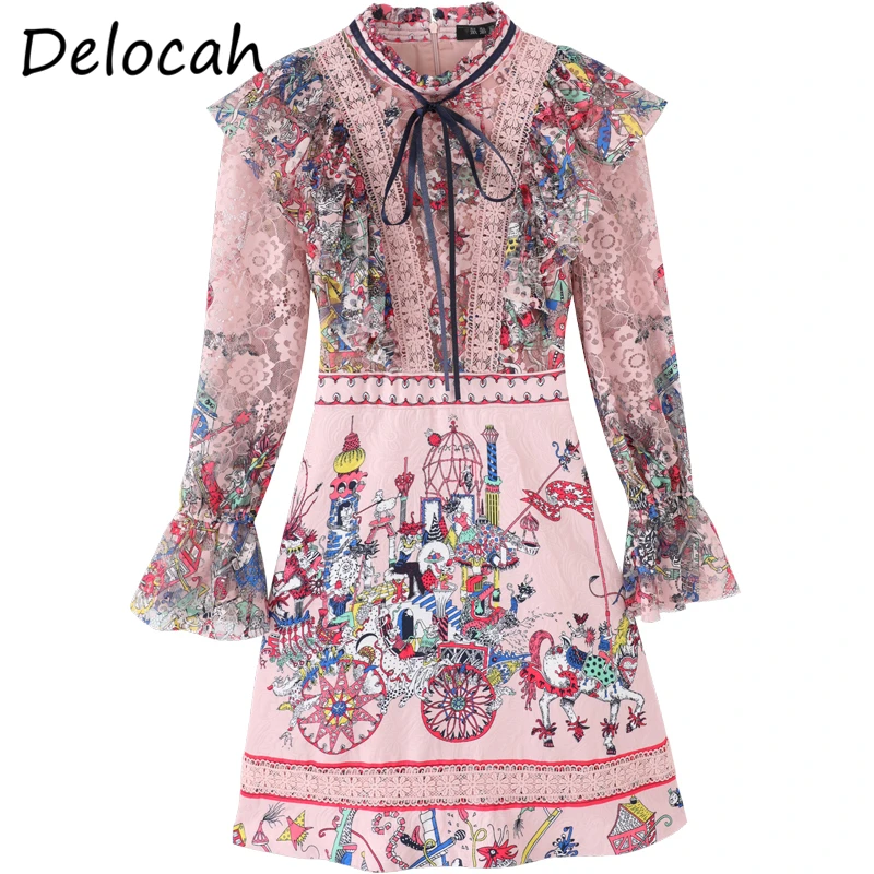 Delocah Women Autumn Fashion Designer Party