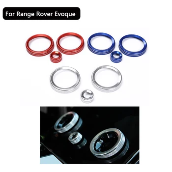 

For Range Rover Evoque (L551) 2019 2020 Chrome Volume and Air Conditioning Knobs Trim Car Accessory and Parts