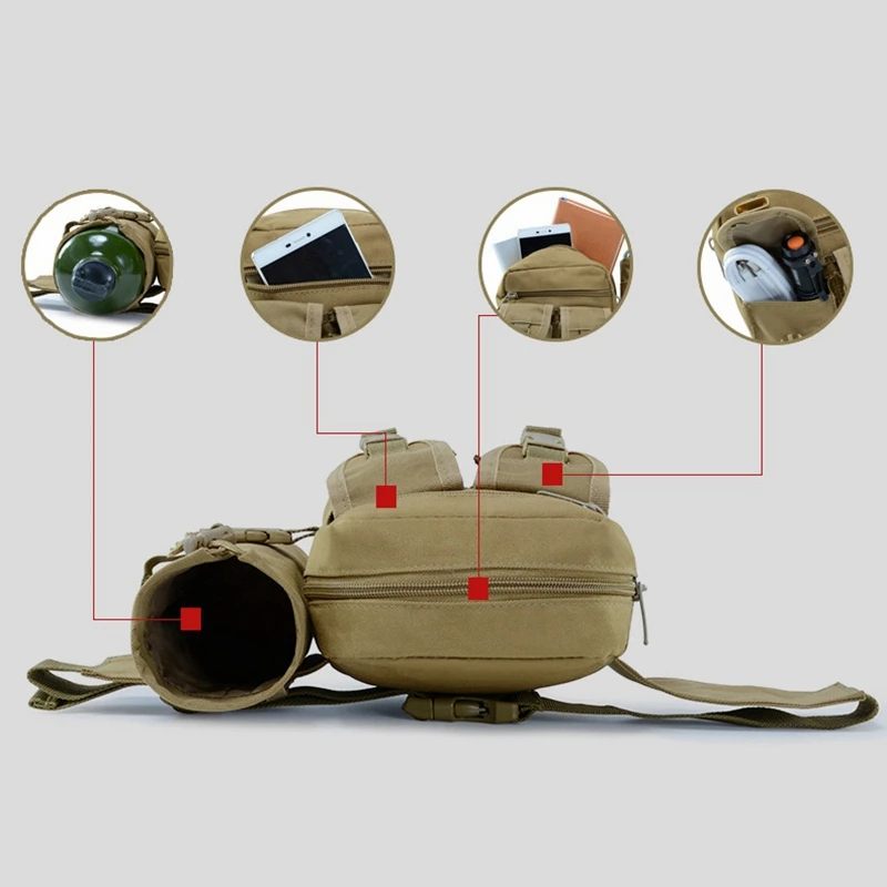 Поясная Сумка Molle Военная тактическая поясная сумка походная охотничья походная велосипедная дорожная Водонепроницаемая 600D нейлоновая уличная поясная сумка