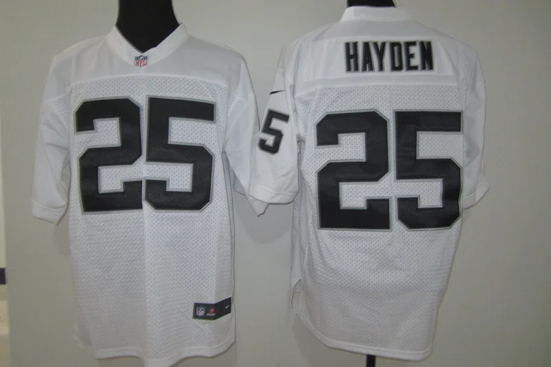 Стихед, Окленд, Бо Джексон, Карсон Палмер, Шарль Вудсон, д. Дж. Hayden, Darren McFadden, Khalil Mack, Kyle Long, Matt Schaub Jersey - Цвет: Многоцветный