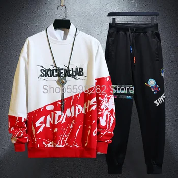 

Men's sweater slim sweater men's suit Tide brand champion sports sweater pullover sweater