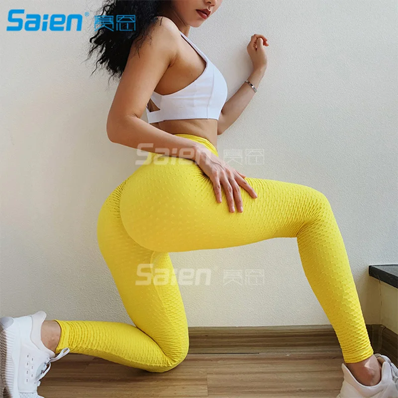 

Butt Lifting Anti Cellulite Sexy Leggings for Women High Waisted Yoga Pants Workout Tummy Control Sport Tights