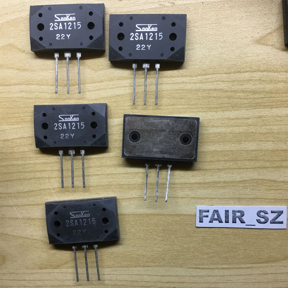 2SA1215+2SC2921 Sanken Original Transistor MT-200 Paar ''UK Company SINE1983 