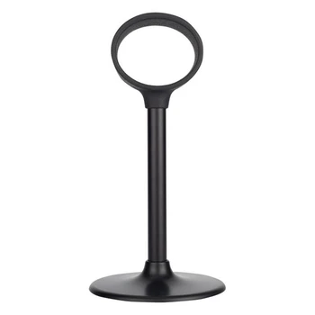 

New Fashionable Bee Headphone Stand Practical Earphone Holder Headset Show Shelf Aluminum Bracket Support Device (Black)