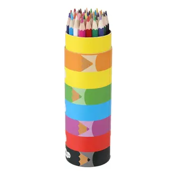 

Professional Art 36 Colors Drawing Pencils Non-toxic For Kids Drawing Sketches With Cartoon Cylinder