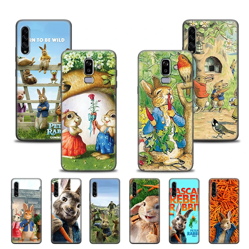 Чехол для samsung Galaxy A905G A51 A71 A10 A20 A20s A20e A10e A10s A50 A6 A7 A8 A9 плюс задняя оболочка Кролик Питер