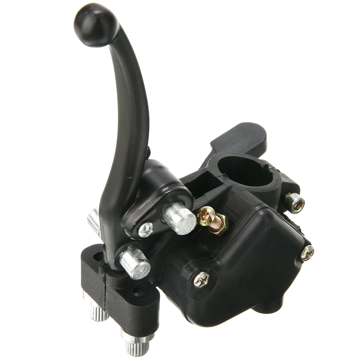 1PC Mini Moto Quad Bike ATV Thumb Throttle Front Hand Brake Lever Twin Brake Cable Black 22MM Handlebar For Honda