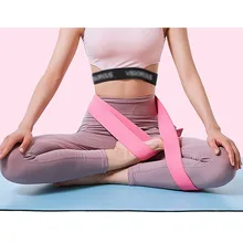 Растягивающийся ремень 15 см для мужчин и женщин для йоги, эластичный пояс для фитнеса, йоги, пояс для медитации с перекрещивающимися ножками, Мужская экипировка t#8