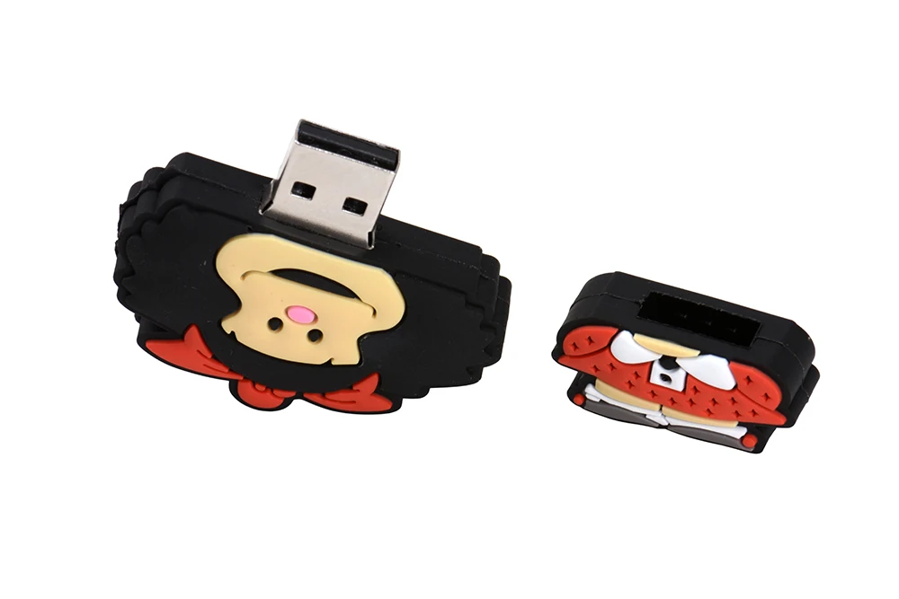 JASTER модный флеш-диск USB 2,0 мультфильм корова ручка привода U диск 4 ГБ 8 ГБ 16 ГБ 32 ГБ 64 ГБ 128 ГБ подарок на Хэллоуин