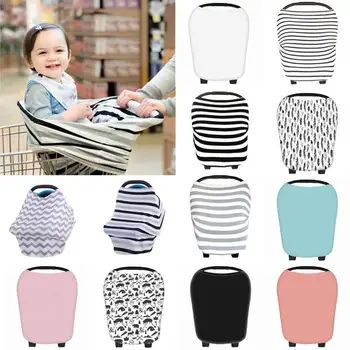 

Multifunctional Stylish modern Universal Stretchy Newborn Infant Baby Carriage Stroller Pram Cover Cotton Shell soft elastic