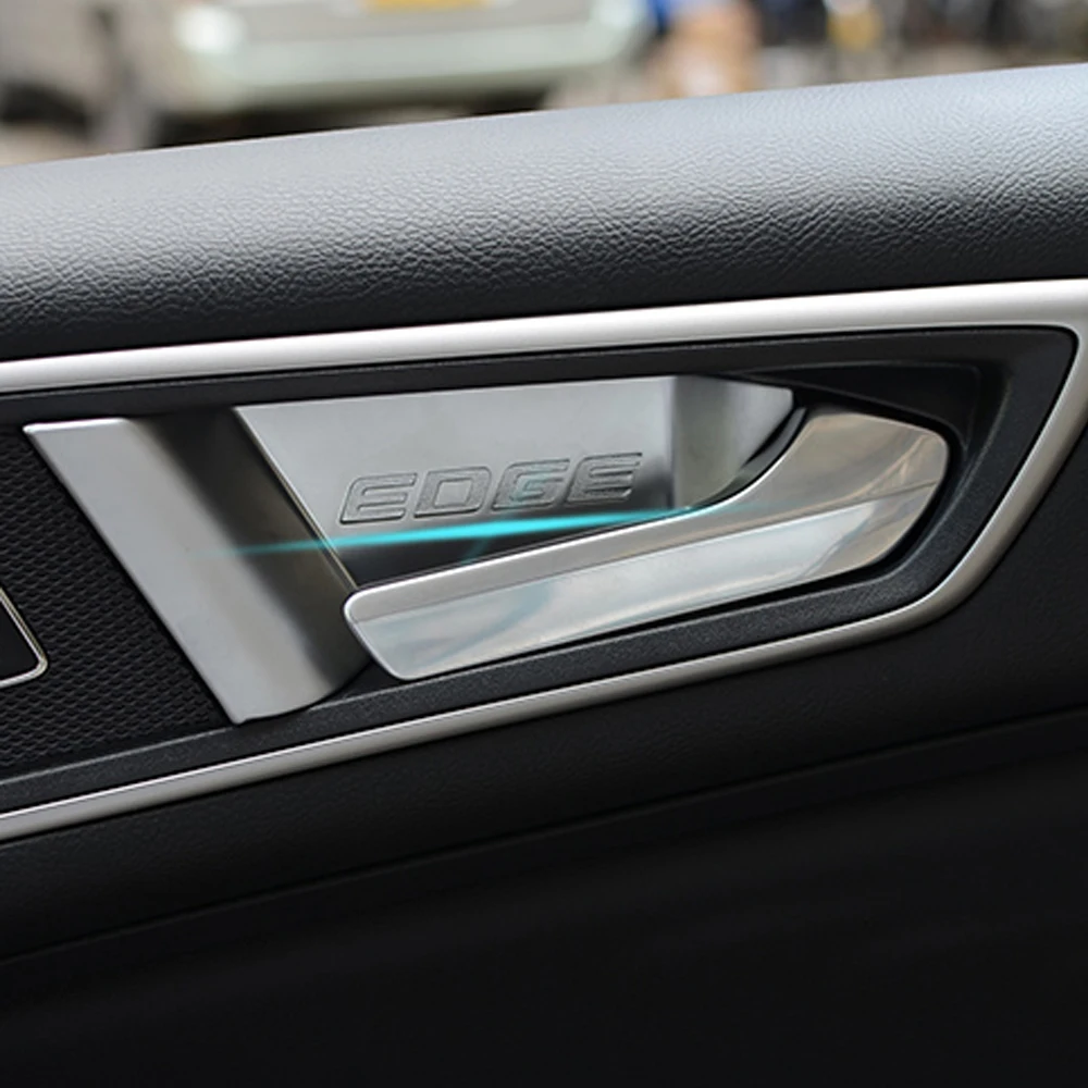 Gelinsi для Ford Edge автостайлинг, внутренний Дверной Чаша двери митенки обрезная рамка аксессуары для интерьера