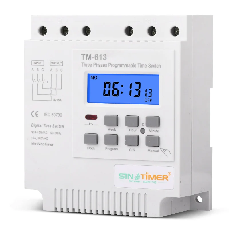 Трехфазный программируемый таймер 380 В 415 бесплатная доставка|timer magnet|switchswitch timer |