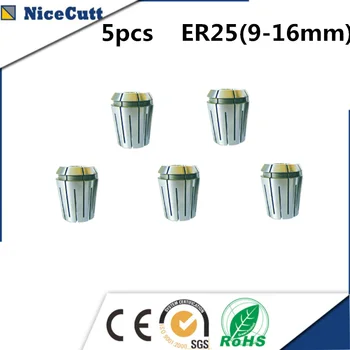 

ER25 collet chuck 9mm to 16mm for CNC router spindle motor and milling lathe tool Engraving Machine & Milling Lathe Tool Holder