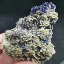 311.6gNatural rare chalcopyrite purple fluorite cluster mineral specimen stone and CRYSTAL HEALING CRYSTAL QUARTZ GEM