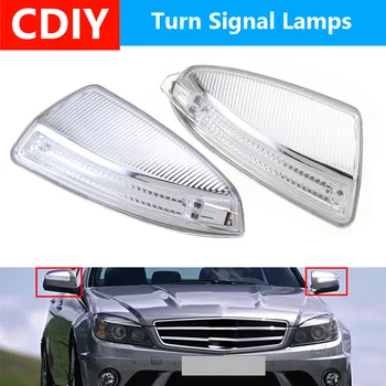 

W204 Car Door Rear View Side Mirror Turn Signal Lights Light Lamps For Mercedes For Benz W204 W164 ML300 ML500 ML Class C-Class