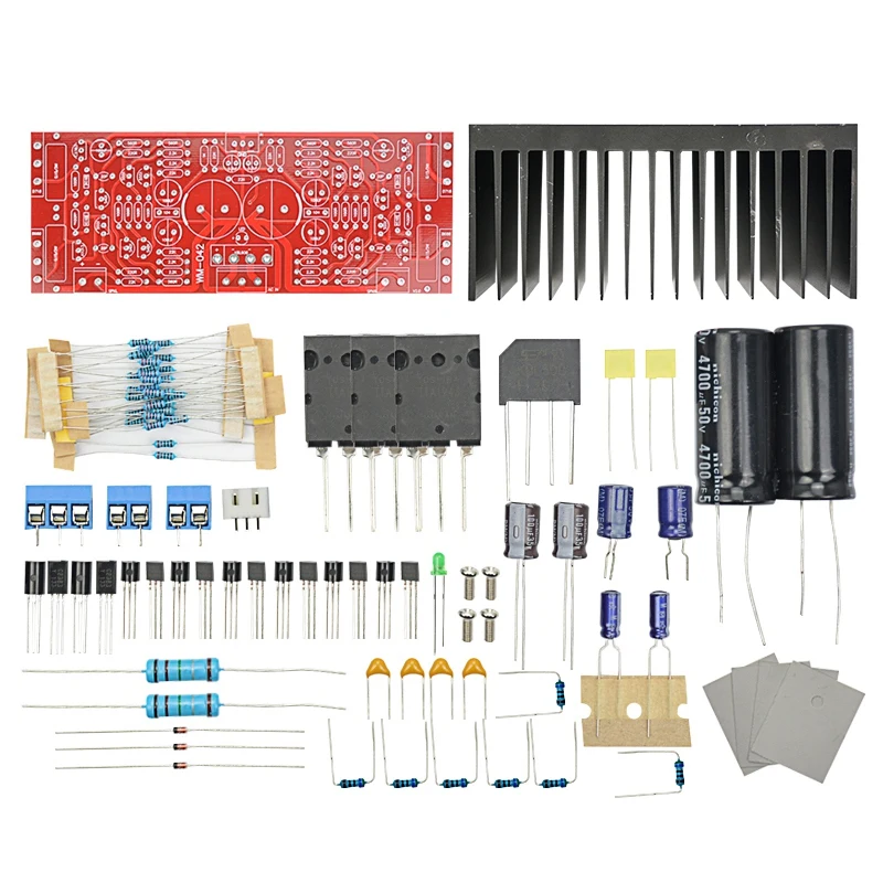 Новые трубки Усилители звука доска DIY наборы A1943 C5200 двойной AC12-28V высокой мощности плата стереоусилителя HIFI трубка уровень температуры