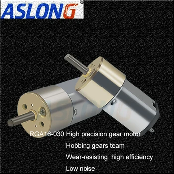 

6v 030 High precision gear motor with hobbing gears wear-resisting ccw/cw speed govering high efficiencelow niose RGA16-030