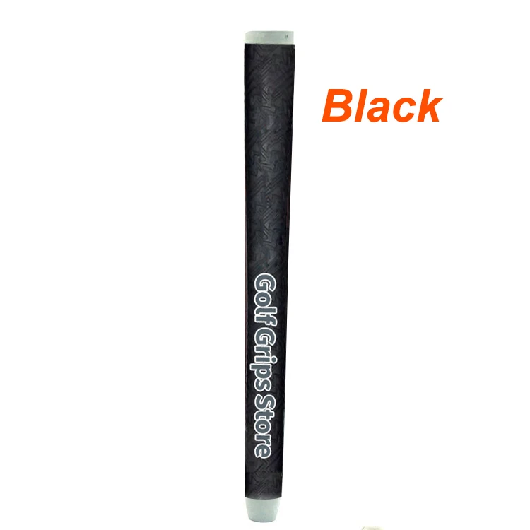 black Камер* 7 цветов на выбор среднего размера Custom Shop Golf Pu Putter Grip - Цвет: black