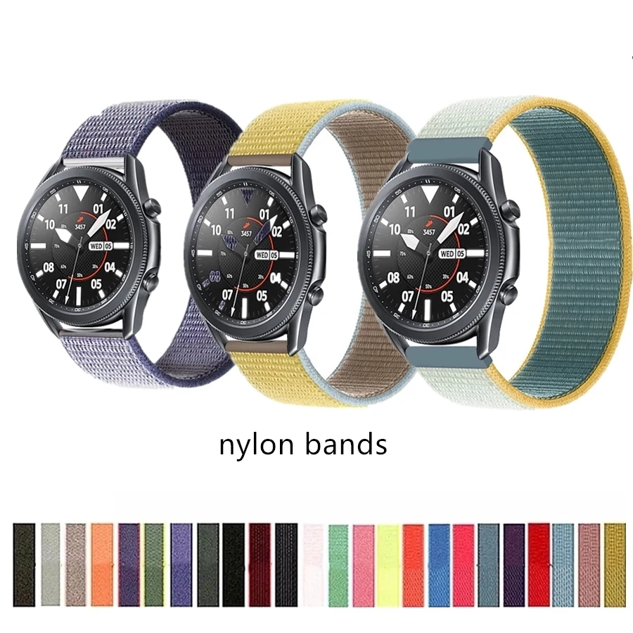 

Nylon Strap Quick Release Sport Watchband 20mm 22mm Watch Replacement Bracelet For Samsung Huawei Watch