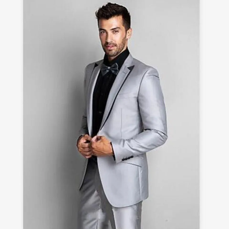 Style and color Мужской костюм Smolking Noivo Terno, приталенный Easculino, вечерние костюмы для мужчин, красный пиджак, черный смокинг, выпускной Блейзер, костюм ho - Цвет: Style and color