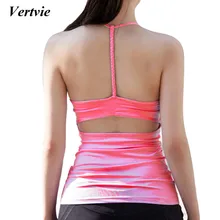 Новое поступление Женские Для Бега Спортзала фитнеса майка без рукавов для йоги открытая спина дышащие спортивные жилеты аксессуары для спортивной одежды