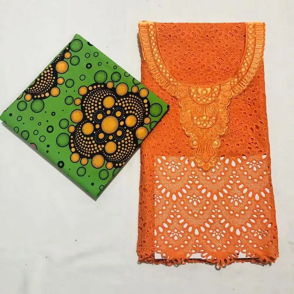Новейший стиль швейцарская хлопковая сухая кружевная ткань Гана восковая печать ткань воск Анкара ткань настоящий воск принт материал одежды 4 ярдов