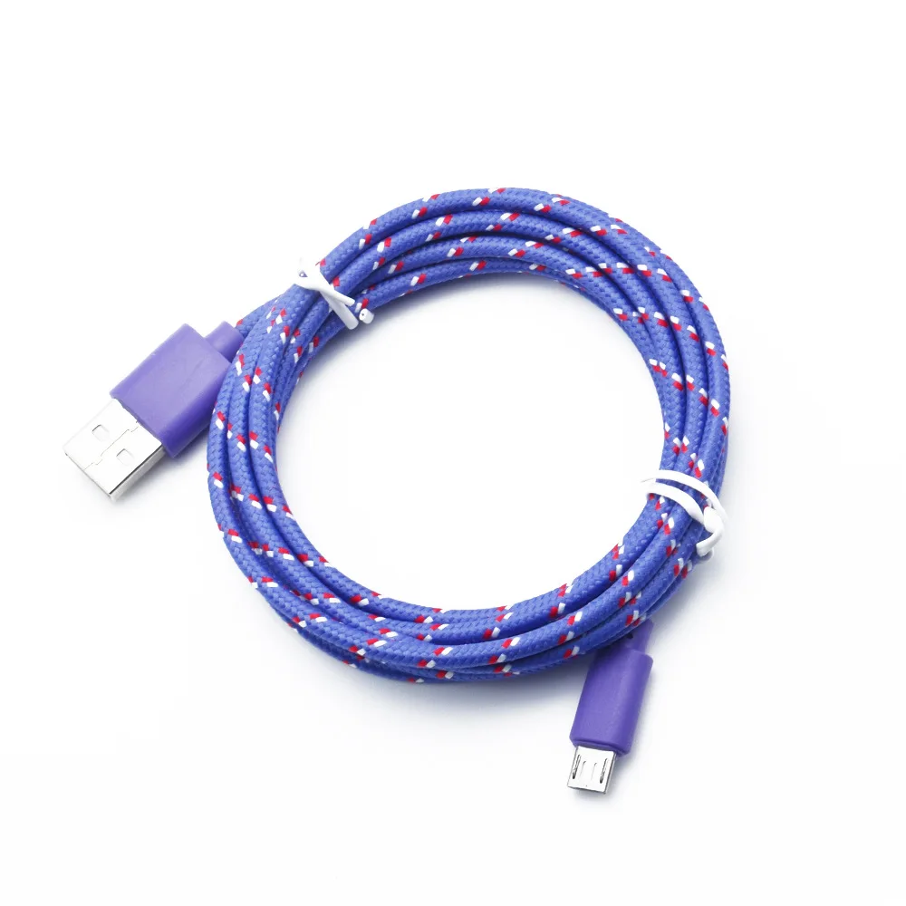 1 м 2 м 3 м быстрый тип C USB-C Кабель зарядного устройства для samsung Galaxy S10 S9 S8 Plus Xiaomi huawei кабель зарядного устройства - Цвет: Purple