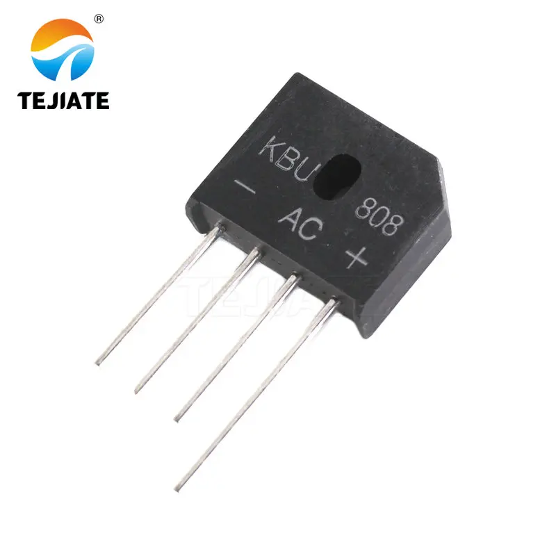 10 шт. KBU808G KBU808 8A 800V Выпрямитель | Электронные компоненты и принадлежности