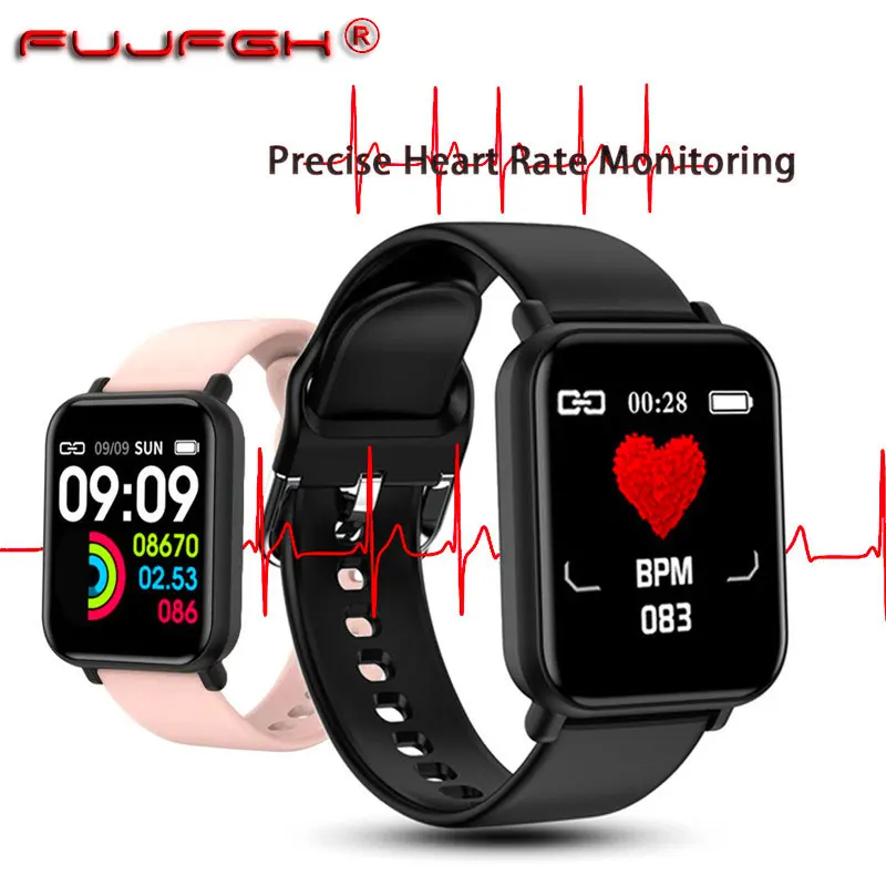 

R16 Women Men Smart Watch P67 Waterproof Electronic Smartwatch Heart Rate Blood Pressure Monitor Fitness For Android Apple Watch